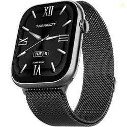 Fire-Boltt Ninja X Ring Smart Watch 1.96" Always On Display Bluetooth Calling, Voice Assistant, SpO2 & Heart Rate, 120+ Sports Modes, IP67 Waterproof