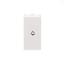 Anchor by Panasonic 66103 Roma Urban Modular 1M 10A V0 Grade Polycarbonate Bell Push Switch (White, Pack of 10)