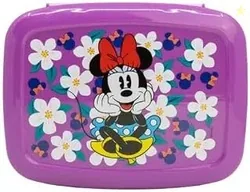 STRIDERS BentoPro Sandwich Box for Kids  Multi-Compartment Minnie Mouse Lunch Box | Leak-Proof, BPA-Free & Reusable School Tiffin | Perfect for Girls