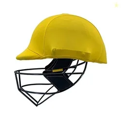 Whitedot Color Changeover Cricket Helmet Cover (Helmet Clads) (Large, White)
