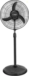 Flipkart SmartBuy FALCON | High Speed | Economy | Metal Body with 2 Year Warranty Ultra High Speed 400 mm Pedestal Fan (Black | Pack of 1)