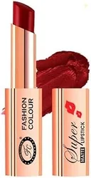 Fashion Colour Waterproof and Long Wearing Premium Super Matte Lipstick, For Glamorous Look, 4g (Shade 11 (Pretty Plum))