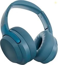 Zebronics Duke Plus (2026 Upgrade) Wireless Headphones, BT v5.4, Upto 70hrs Playback, 40mm Drivers, Gaming Mode, ENC, Dual Pairing, Rapid Charge, AUX,