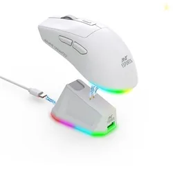 Ant Esports GM810 PRO V2 Wireless Optical Gaming Mouse, 2.4G + Bluetooth, 3600 DPI, 400mAh Rechargeable Battery, 72H Working Time, 125Hz Polling, RGB