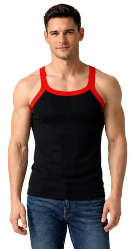 CHHOTE NAWAB Men's Innerwear Vest Pack of 1 | Premium Cotton, Breathable Fabric