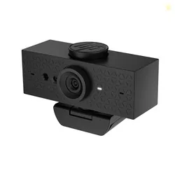 HP 620 FHD Webcam, Wired USB 3.0 Type-A, FHD 1080p, 2 x Noise-reducing mics, Auto Focus and Zoom, 360 Swivel, Adjustable Field of View, Zoom Certifie
