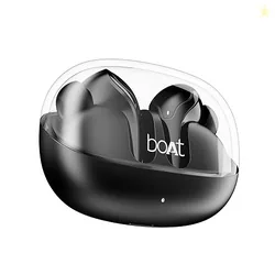 boAt Airdopes 311 Pro, 50H Battery, Fast Charge,ENx Tech, Transparent LID, Low Latency,Stream Ad Free Music via App Support, Bluetooth Earbuds, TWS Ea