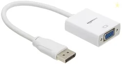 AmazonBasics DisplayPort to VGA Display Monitor Adapter, 5-Pack