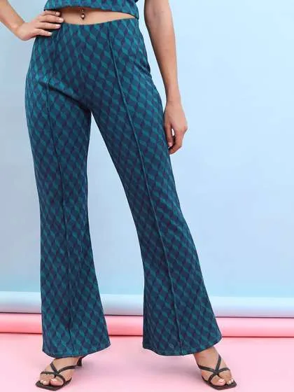 Tokyo Talkies Women Bootcut Trousers