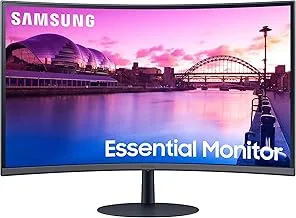 Samsung 27-Inch(68.6cm) FHD 1000R Curved LCD Monitor, VA, 75 Hz, Bezel Less Design, AMD Freesync, Speakers, DP, HDMI, Audio-in Port (LS27C390EAWXXL, B