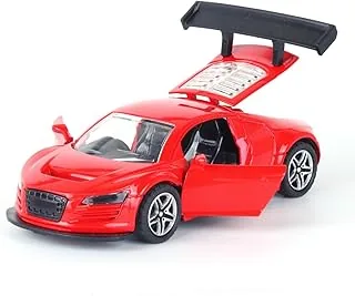 Metal Die-Cast Luxury Car | 1:37 Scale | Collectible Model | Durable Metal Body | Miniature Toy Vehicle | Premium Sedan Design | Red
