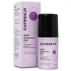 Cureskin Acne Spot Corrector Gel with Mandelic Acid Acne Spot Treatment, 10 g