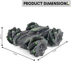 ENGINEDIGITAL Drift Stunt Car 4WD Racing Fall Resistant RC Car