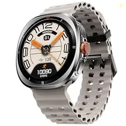 Fire-Boltt Axiom Round Smart Watch 1.43" Super AMOLED Display with Always-On Mode, Bluetooth Calling, Rotating Crown, SPO2 & Heart Rate Monitor, IP67