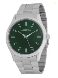 Axiom Mens Green Sunray Dial Analog Watch with Round Case  FCN0167NSM