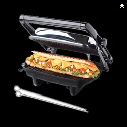 Hamilton Beach by Hamilton Beach 25460-IN Grill Sandwich Maker Black & Silver
