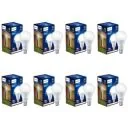 PHILIPS Base B22 12-Watt (Pack of 8, Cool Day Light)