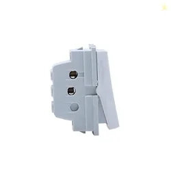 Wipro Northwest Nowa 6A Bell Push, White (pack of 20)