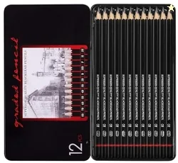 Corslet Sketch Pencils for Drawing | Professional Graphite for Art Drawing & Shading | Art Pencils for Sketching, Shading Pencils for Artists, Graphit
