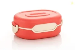 Insulation 2 Compartment Lunch Boxes Leak Proof Reusable Freezer Safe Lunch Box for Kids Tiffin Box for Boys, Girls, School & Office Men. Pack of 1 Mu