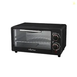 Surya Flame Zolo 10L OTG Oven for Kitchen, 1200W Compact Toaster Griller for Baking Pizza, Cake, Grilling | Auto-Shut Off with Ready Bell | Multi-Stag