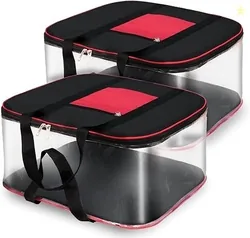 Storite 2 Pack Moisture-Proof Nylon Underbed Storage Bag