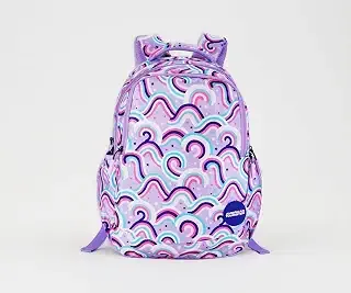 Starlet | 25.5L Backpack | School Bag | 3 Compartments | School Bag for Girls | Purple | 1 Year Global Warranty
