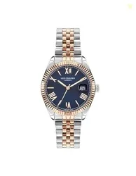Analog Blue Round Dial Men's Watch - LC07449.590