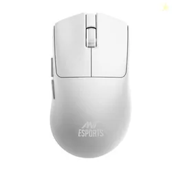 Ant Esports GM380 V2 Tri-Mode Wireless Gaming Mouse | 2.4G + Bluetooth + Wired | 6400 DPI, 4000 FPS Sensor, 1000Hz Polling, 72Hrs Battery, Rechargeabl