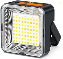 Solar Rechargeable Camping Light | Portable USB Outdoor Flashlight with Magnetic Mount and Hanging Hook