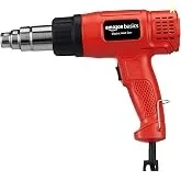Amazon Basics 1700W Heat Gun | Dual Temperature & Airflow Control | ABS Body | Hot Air Gun for Paint Removal, Plastic Welding & Shrinking | 6 Months w