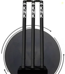 KNK Cricket Stump , Plastic Wickets (Black)