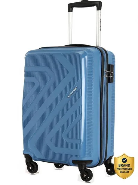 Kamiliant by American Tourister Small Cabin Suitcase (55 cm) 4 Wheels - Combination Lock-Kiza - Blue
