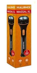 Massal XL 1W Led Torch Light | Super Bright White Led Flashlight | Bright Flashlights for Emergencies and Camping Gear | Flash Light with AA Batteries