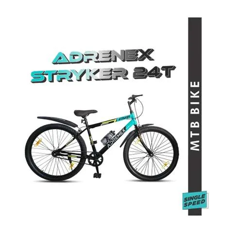 Adrenex Stryker 24T | 85% Pre-Assembled 24 T (inch) Mountain Cycl...more