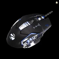 ZEBRONICS Zeb-Transformer M3 Wired Ergonomic Optical  Gaming Mouse (USB 2.0, Black)