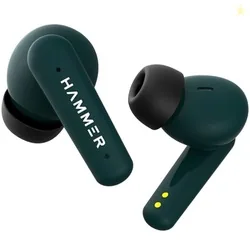 HAMMER Airflow Plus TWS Earbuds with Bluetooth 5.1, Smart Touch Control, Type-C Charging, IPX4 Rated SweatProof, Stereo Sound, Upto 23 Hours Playback,