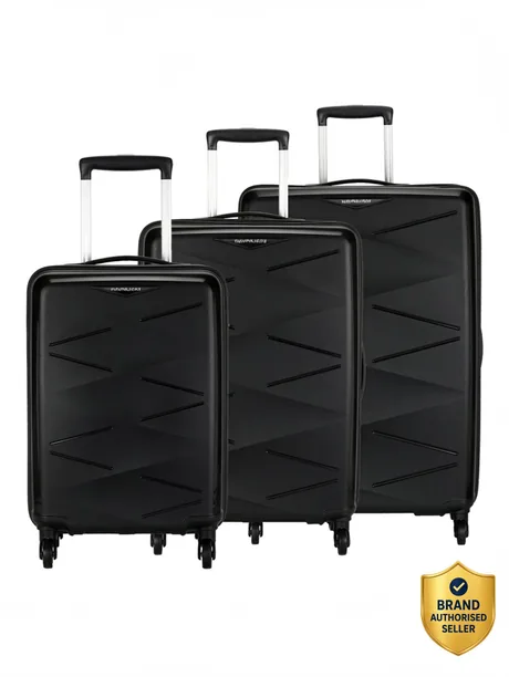 Kamiliant By American Tourister Small 55cm |medium 68cm| Large 79cmcombination Lock-triprism Cabin & Check-in Set 4 Wheels - 30 Inch