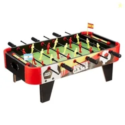 Amazon Brand - Jam & Honey Foosball Table Game for Kids 6+ Years, BIS Certified Safe for Kids, Big Size Tabletop Football, Indoor Soccer for Family Fu