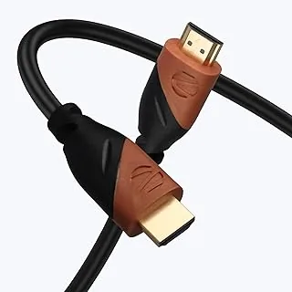 Zebronics HDMI 2.0 Cable with ARC, 4K@60Hz UHD, 1.5 Meter Cable, 18 Gbps High Speed Data Transmission, Supports 3D, CEC, 32 Audio Channels, Male-to-Ma