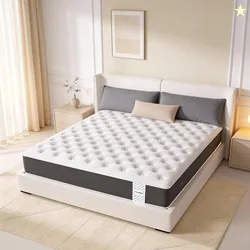 Florance Premium Flip Dual Comfort Mattress with Pain Relief Technology, 3 Layers, Reversible Medium Soft & Firm Side, Quilted Knitted Fabric, King Si