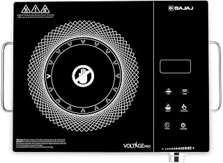 Bajaj IRX 220F Infrared Induction Cooktop | 2200 Watts | 11 Power Level | 3 Preset Menu | Feather Touch Controls | Digital display | 1 Year Warranty