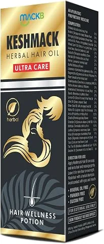 Keshmack Herbal Hair Oil 100ml | Ayurvedic Hair Growth & Scalp Care Oil