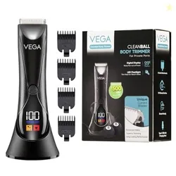 Cleanball Full Body Trimmer for Men|Private Parts, Pubic Hair, Balls, Manscaping, Body Multi-Purpose|IPX5 Waterproof|No Nicks or Cuts|90 Min Non-Stop
