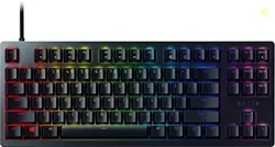 Huntsman Mini Clicky Optical Purple Switch USB-C Gaming Keyboard I RGB Customizable backlighting - RZ03-03390100-R3M1 (Black)