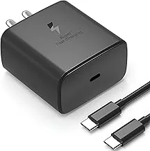 45W GaN Type- C Super Fast Charger Compatible with Samsung Galaxy S26/S25/S24/S23/S22/S21/S20(Ultra/Plus/Fe),A56/A55/A35/M56/