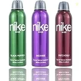 Nike Unisex Black Pepper + Incense + Patchouli Deodorant Spray For Man - Pack Of 3 (200Ml Each)