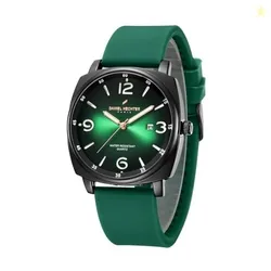 Daniel Hechter Paris Vaneau Collection Analog Watch for Men - Water Resistant Quartz Movement, Date Display with Silicon Strap