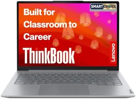 Lenovo Smartchoice ThinkBook 14, Intel Core 5 210H, 16GB RAM, 512GB SSD, WUXGA IPS 14(35.56cm), Win11, Office 2024, Arctic Grey, 1.36Kg, 21UYA04VIG,