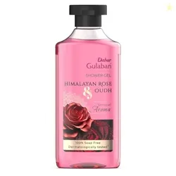 Gulabari Shower Gel - 250 ml | 99% Pure Glycerine | Gentle Bodywash | Himalayan Rose Extract to Nourish and Revitalise the Skin | 0% Parabens & Soap |